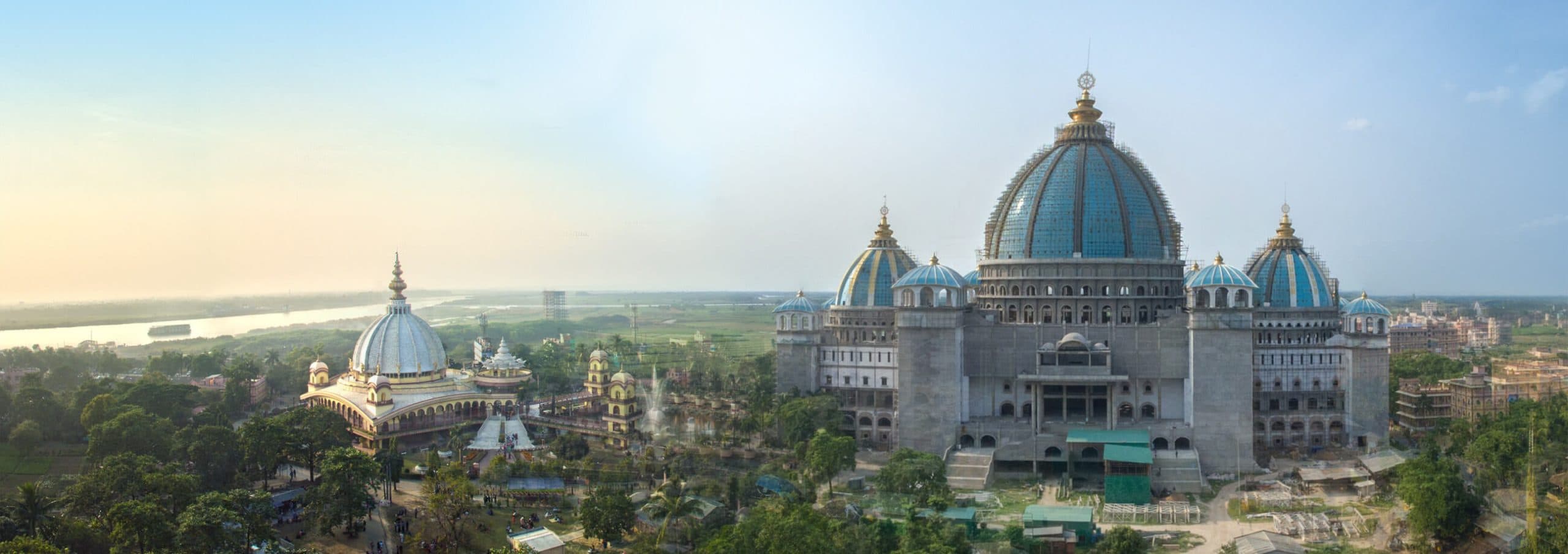 ISKCON sacred literature and the Mayapur world headquarters